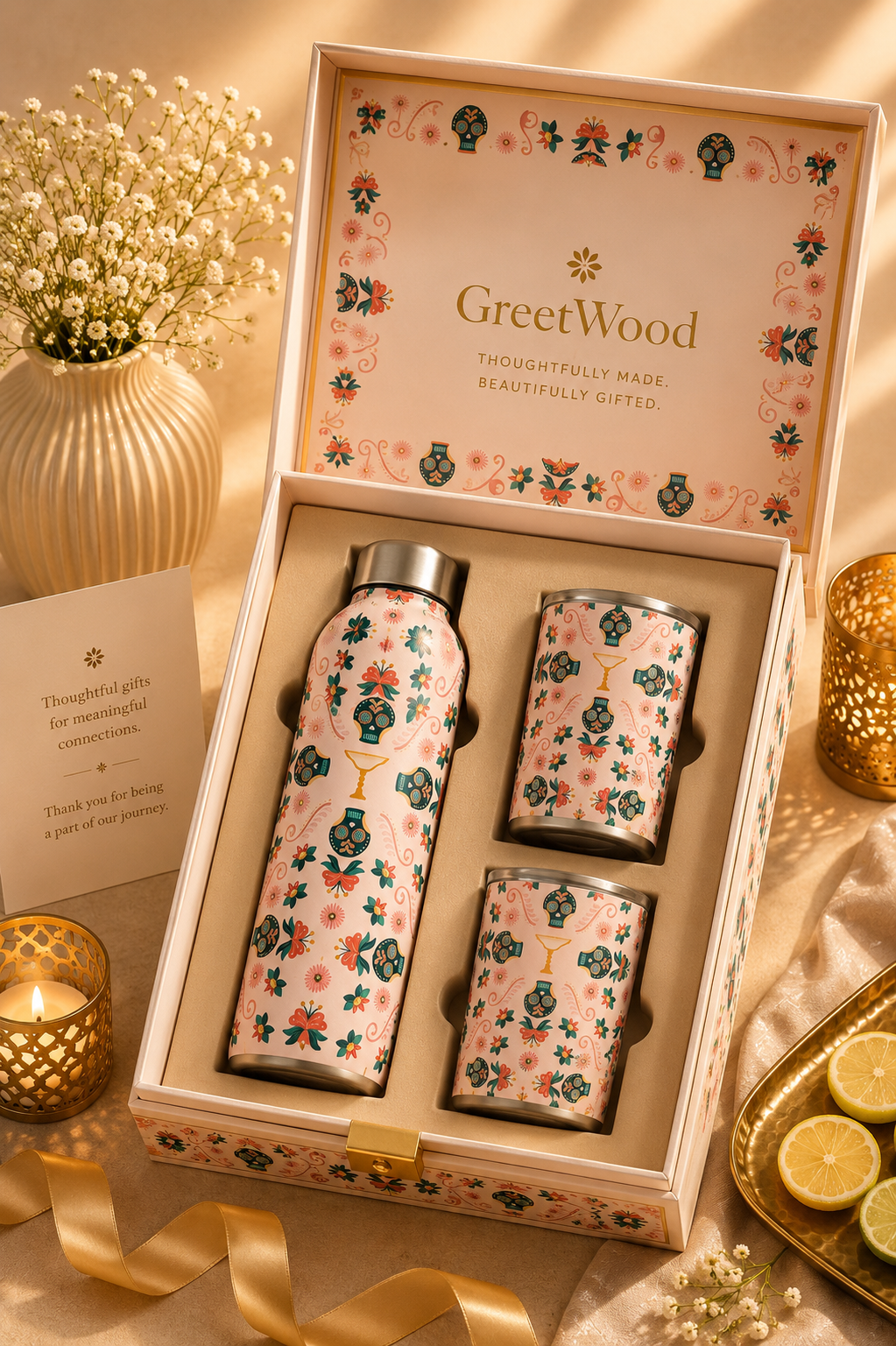 Gifting — Steel Bottles & Tumbler Sets