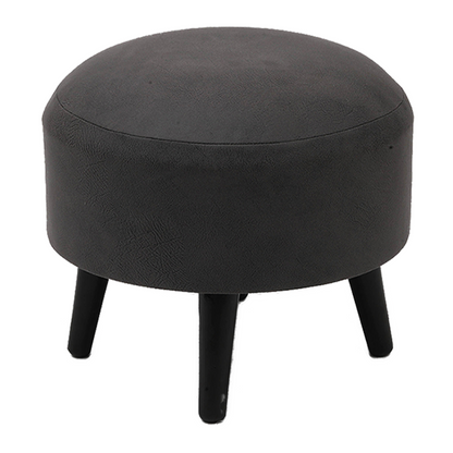 Trendy Whack Wooden Tuffet in Grey Color