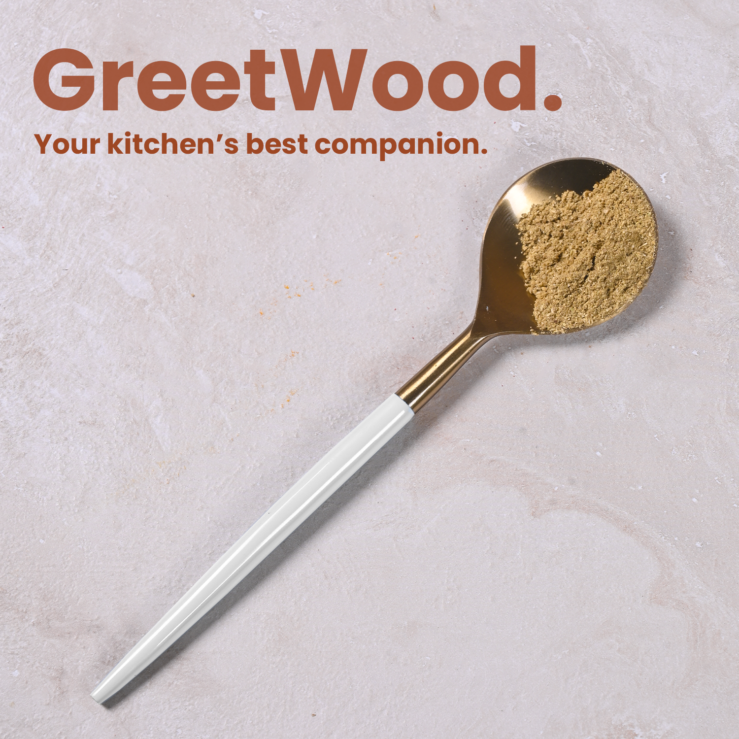 Greetwood Enamel Stainless Steel Cutlery Set for Dining Table in White
