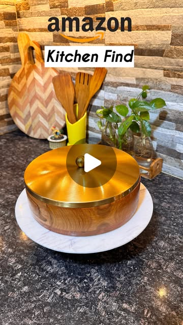 Wooden spice box for everyday kitchen styling